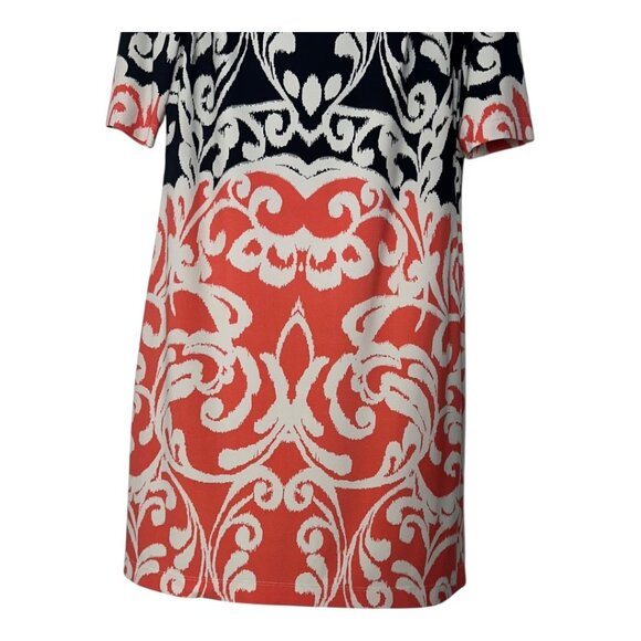 I.N.C. International Concepts Womens Knee Length Dress Sz 8 Floral Print Stretch - Picture 10 of 12